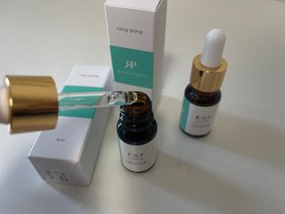 랑팡 EGF+FGF 10ppm 리포좀 앰플 원액 10ml — 5점을 준 리뷰어가 2021년 11월 올린 사용 사진