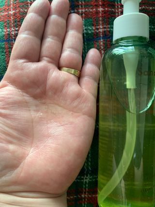 스킨큐어 산다화 순한 클렌징 동백 오일 200ml — 4점을 준 리뷰어가 2023년 3월 올린 사용 사진