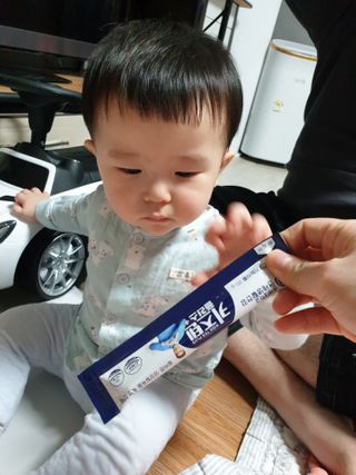키즈텐플러스 연세 키즈텐 플러스 1개월 — 5점을 준 리뷰어가 2021년 2월 올린 사용 사진