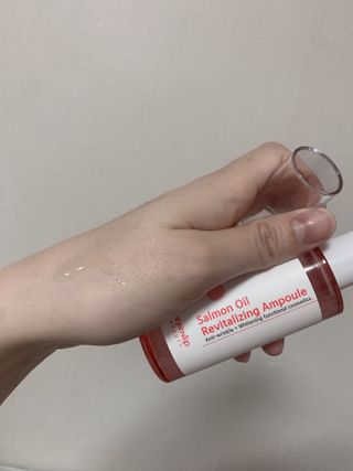 아이앤립 / EYENLIP 아이앤립 연어오일 리바이탈라이징 토너+앰플+크림 3종 세트 — 5점을 준 리뷰어가 2021년 6월 올린 사용 사진