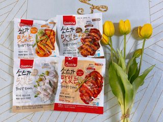 굽네몰 [굽네] 소스가 맛있는 닭가슴살 슬라이스 4종 — 4점을 준 리뷰어가 2021년 11월 올린 사용 사진