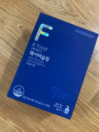 똥기사의 케이푸드 화이버슬림 — 5점을 준 리뷰어가 2021년 3월 올린 사용 사진