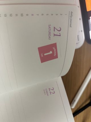 리훈 2023년 이야기다이어리 숏 날짜형 — 4.5점을 준 리뷰어가 2023년 1월 올린 사용 사진