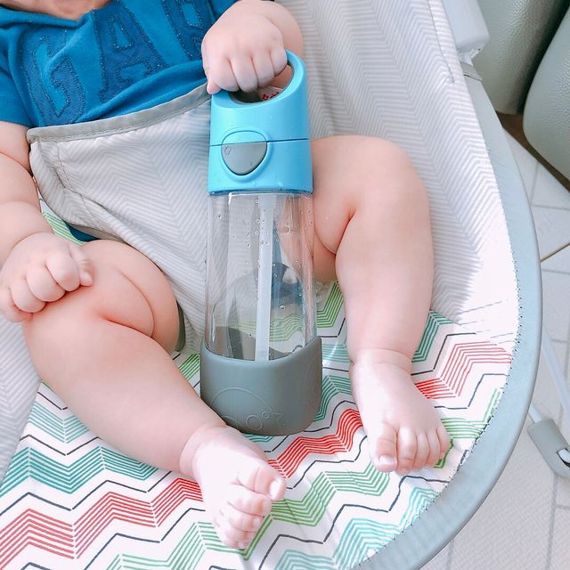 비박스 원터치 트라이탄 빨대컵 450ml 리뷰 사진