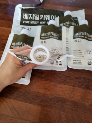 클린24시간 베지밀키웨이 감자 쉐이크 1세트 (5개) — 5점을 준 리뷰어가 2022년 9월 올린 사용 사진