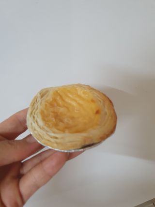 디앙뜨 포르투갈 에그타르트 오리지널 맛+패션후르츠+초콜릿타르트 맛 중 택1 — 4점을 준 리뷰어가 2021년 7월 올린 사용 사진
