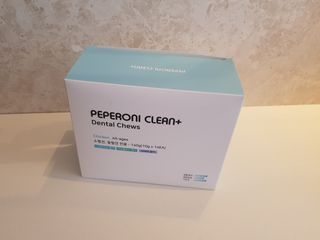 페페로니 클린플러스 덴탈치킨껌 10g x 14p — 5점을 준 리뷰어가 2021년 7월 올린 사용 사진