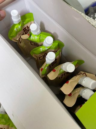 [몸엔용] 우리 아이 건강간식, 달콤한 녹용곤약젤리 디어팡 4종 — 5점을 준 리뷰어가 2021년 11월 올린 사용 사진