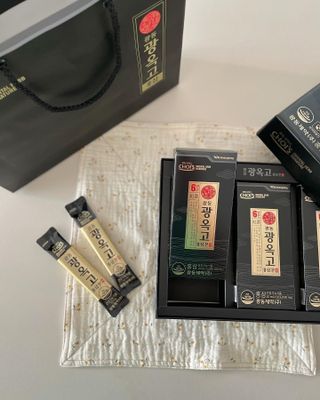 광동생활건강 [광동제약] 광동 광옥고 홍삼 본 30포 + 쇼핑백 증정 — 5점을 준 리뷰어가 2022년 1월 올린 사용 사진