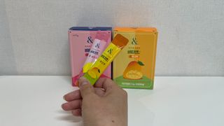 비타앤C 레몬맛, 망고맛 — 5점을 준 리뷰어가 2021년 5월 올린 사용 사진