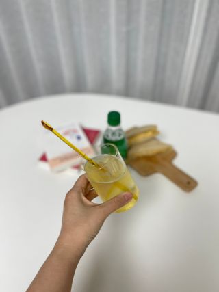 몽베스트 Montbest with Sparkling water Lemon OR Lime 20병(랜덤) — 4점을 준 리뷰어가 2021년 10월 올린 사용 사진