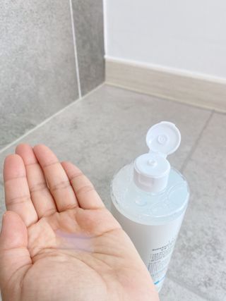 랑벨 수퍼내츄럴 수분잠금 토너 500ml (수분, 보습, 피부장벽 토너) — 5점을 준 리뷰어가 2022년 4월 올린 사용 사진