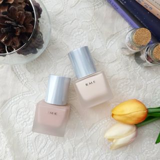 [RMK] 메이크업 베이스 + 리퀴드 파운데이션 — 5점을 준 리뷰어가 2021년 4월 올린 사용 사진