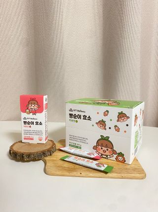 아이비웰니스 빵순이 식탁 위의 필수템! 빵순이 효소 키위맛 100포 + 석류맛 14포 (총 114포) — 5점을 준 리뷰어가 2023년 1월 올린 사용 사진