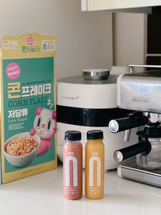 BLENDY'S 핑크 스무디+블론디 스무디 — 5점을 준 리뷰어가 2021년 12월 올린 사용 사진
