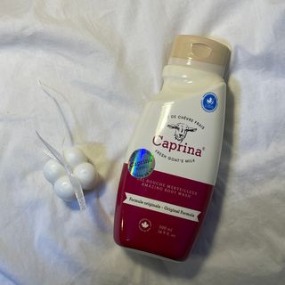 (구패키지)카프리나 프레쉬 산양밀크 어메이징 바디워시 500ml(오리지널향) — 5점을 준 리뷰어가 2023년 1월 올린 사용 사진