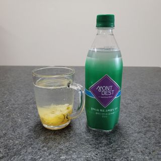 몽베스트 Montbest with Sparkling water Plain 20병 — 5점을 준 리뷰어가 2021년 11월 올린 사용 사진