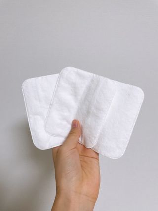 디어엘로디 프리미엄 유기농 베이비 솜티슈 40매 3 + 1 PACK — 5점을 준 리뷰어가 2021년 3월 올린 사용 사진