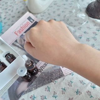 제이앤디바이오 앙코르 블랑 브라이트닝 앰플 — 5점을 준 리뷰어가 2022년 2월 올린 사용 사진