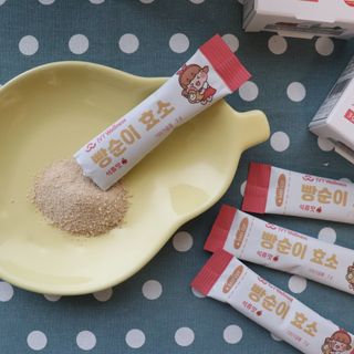 아이비웰니스 빵순이 식탁 위의 필수템! 빵순이 효소 키위맛 100포 + 석류맛 14포 (총 114포) — 5점을 준 리뷰어가 2023년 1월 올린 사용 사진