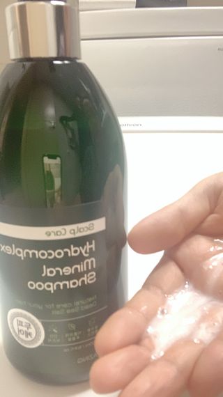 주식회사 에이징 하이드로컴플렉스 미네랄 샴푸 — 5점을 준 리뷰어가 2023년 1월 올린 사용 사진