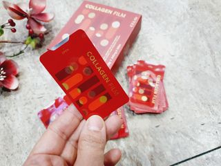 프리마인 귀족의 콜라겐, 92배 흡수율. 럭셔리 프리미엄 셀라브 콜라겐필름 30매 — 5점을 준 리뷰어가 2022년 5월 올린 사용 사진