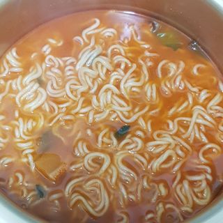 [풀무원] 자연은맛있다 정면, 백면, 홍면  세트 — 5점을 준 리뷰어가 2021년 4월 올린 사용 사진