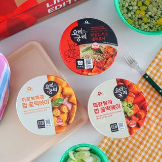 나우  [요리궁리] B타입 ( 매콤, 치즈, 매콤까르보 ) 꽃떡볶이 6개입 세트 — 5점을 준 리뷰어가 2025년 3월 올린 사용 사진