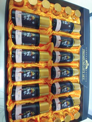 서울약사신협_프리미엄황삼골드_3.75g x 12환+75mgx12병 — 5점을 준 리뷰어가 2021년 1월 올린 사용 사진