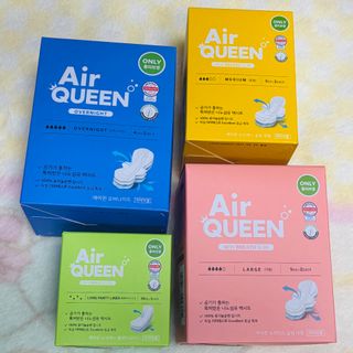 에어퀸 뉴브레스 유기농 생리대 4종 (팬티라이너 20P + 중형 10P + 대형 10P + 오버나이트 8P)_체험단 2차 — 5점을 준 리뷰어가 2024년 11월 올린 사용 사진