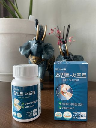 에이치알팜 조인트-서포트 보스웰리아 MSM 650mg x 120정 — 5점을 준 리뷰어가 2021년 6월 올린 사용 사진