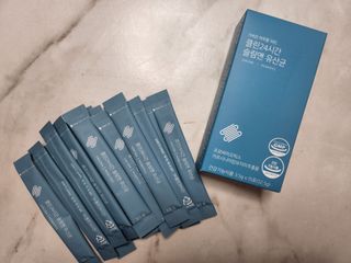 클린24시간 슬림앤유산균 1박스 (3.5g X 15포) — 5점을 준 리뷰어가 2022년 8월 올린 사용 사진