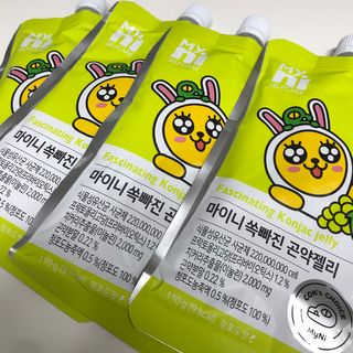 일동제약 마이니 마이니 쏙빠진 곤약젤리 — 5점을 준 리뷰어가 2021년 2월 올린 사용 사진