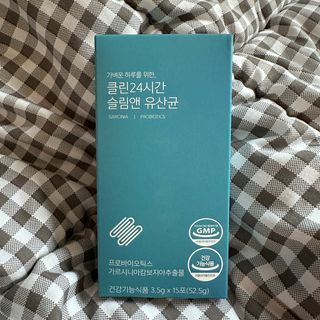 클린24시간 슬림앤유산균 1박스 (3.5g X 15포) — 4.5점을 준 리뷰어가 2023년 5월 올린 사용 사진
