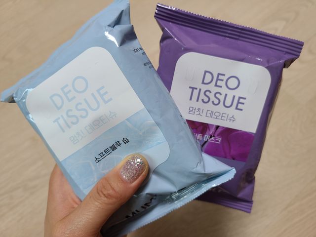 멈칫 데오티슈 2팩 리뷰 사진