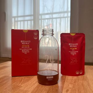 클린24시간 레드박스 1BOX(5포) + 전용보틀(500ml) — 5점을 준 리뷰어가 2024년 3월 올린 사용 사진