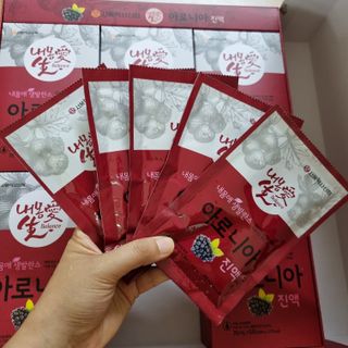 서울약사신협_내몸애생발란스아로니아_70ml x 30포 — 5점을 준 리뷰어가 2021년 6월 올린 사용 사진