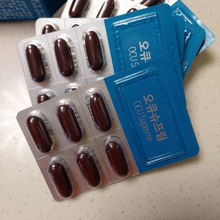 뉴트리션팩토리 비타프렙 오큐슈프림 루테인 오메가3 1050mg — 4점을 준 리뷰어가 2021년 7월 올린 사용 사진