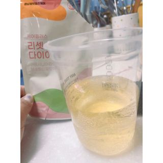 [경남제약헬스케어] 케어플러스 리셋 다이어트 청포도맛 100ml X 5포 (5일분) — 3점을 준 리뷰어가 2023년 4월 올린 사용 사진