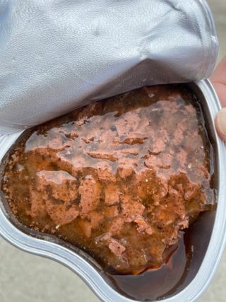 비타크래프트 조에시 하트캔 85g 강아지 습식캔 10캔 — 5점을 준 리뷰어가 2021년 9월 올린 사용 사진