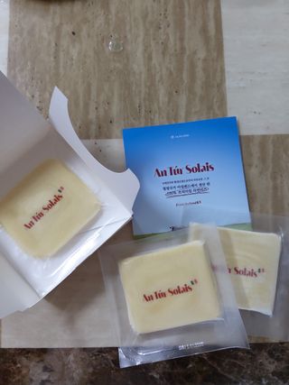 앙투어솔레 아일랜드 구워먹는 치즈 100 자연 치즈 와인안주 300g(100g x 3팩) — 5점을 준 리뷰어가 2022년 8월 올린 사용 사진