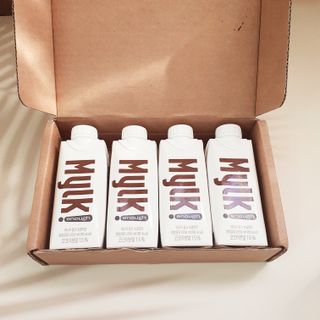 이너프 뮐크 초콜릿맛 — 5점을 준 리뷰어가 2022년 10월 올린 사용 사진