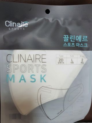 끌린에르 스포츠 귀편한 새부리형 마스크 (뉴컬러포함) — 5점을 준 리뷰어가 2022년 5월 올린 사용 사진