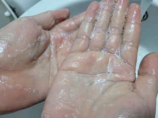 블랙페블 남성청결제 올인원 바디워시 클린 웨이브 — 4점을 준 리뷰어가 2021년 4월 올린 사용 사진