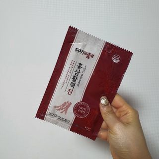 힘내라김홍삼 홍삼활력진 50ml x 5포 — 5점을 준 리뷰어가 2021년 3월 올린 사용 사진