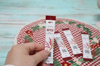 하루 1포로 콜레스테롤, 유산균, 고역가 소화효소까지 한번에 섭취! 다온바이오 홍자임 1개월분(30포) — 5점을 준 리뷰어가 2022년 12월 올린 사용 사진