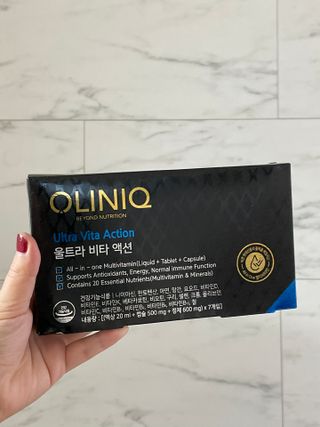 올리닉 울트라비타액션 — 5점을 준 리뷰어가 2021년 12월 올린 사용 사진