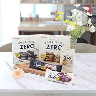 ZERO (초콜릿 칩 쿠키, 카카오 케이크, 후르츠 젤리, 아이스 콜라, 아이스 초코바) — 5점을 준 리뷰어가 2022년 6월 올린 사용 사진