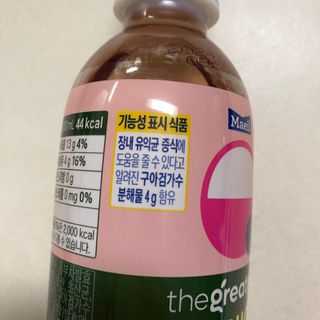 더그레잇티 콤부차 [매일유업] 더그레잇티 44kcal 콤부차 300ml *12개입 (오리지널 6개+베리리치 6개) — 5점을 준 리뷰어가 2023년 8월 올린 사용 사진