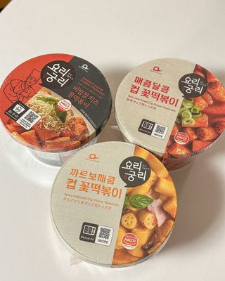 나우  [요리궁리] B타입 ( 매콤, 치즈, 매콤까르보 ) 꽃떡볶이 6개입 세트 — 5점을 준 리뷰어가 2025년 3월 올린 사용 사진